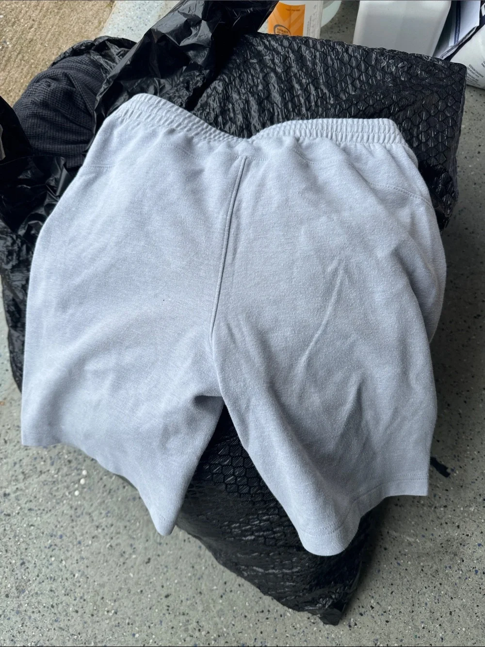 Old Navy Light Gray Kids' Shorts with Zipper Pockets